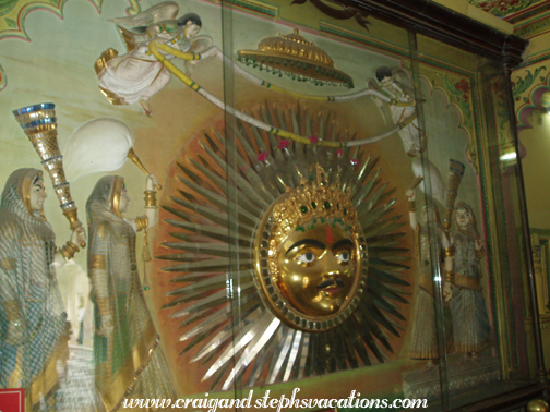 Sun, Udaipur City Palace