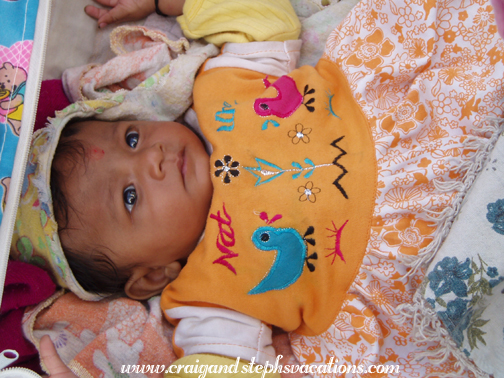 Baby at Sahelion-Ki-Bari