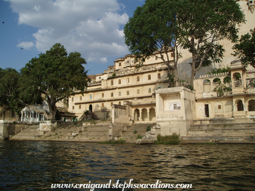 Ghats on Lake Pichola