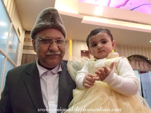 Mukul's brother with Sara Mukul's brother with Sara