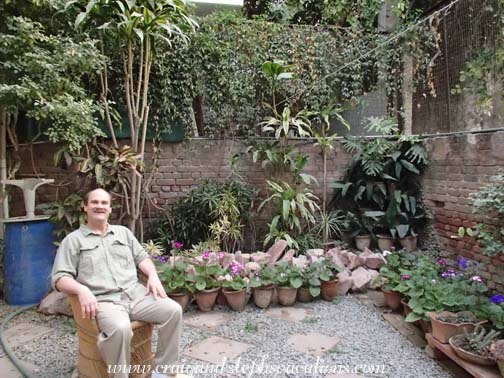 Enjoying Mukul's gardens Enjoying Mukul's gardens