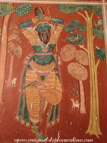 Mural in the Performance Hall Mural in the Performance Hall