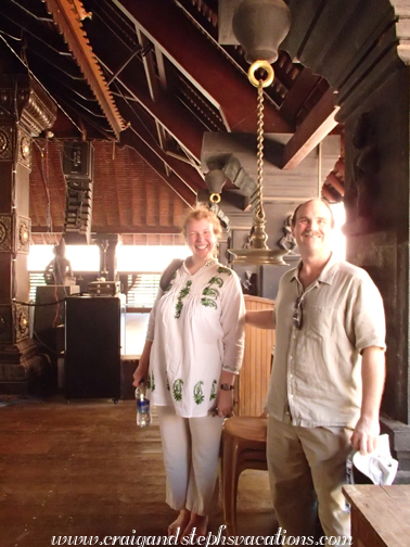 On stage at the Performance Hall On stage at the Performance Hall