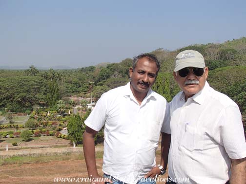 Sadanandan and Mukul at Vazhani Dam