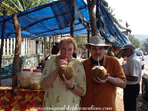 Fresh coconut water