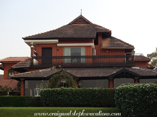 Our second floor room at the River Retreat