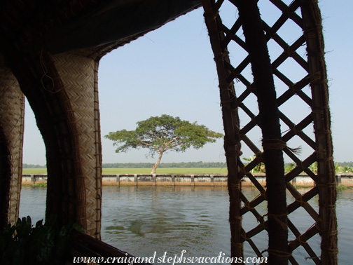 View from our houseboat View from our houseboat