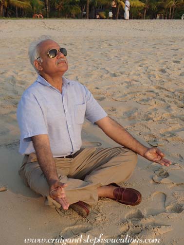 Sunset meditation Sunset meditation