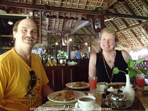 Breakfast at Marari Beach Resort