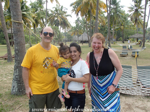 Our new friend Jiana and her mom Our new friend Jiana and her mom