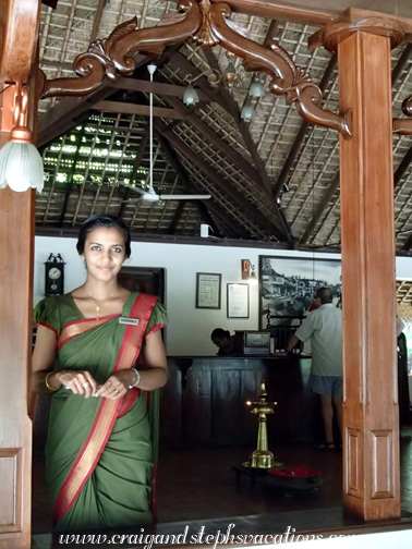 Leaving Marari Beach Resort