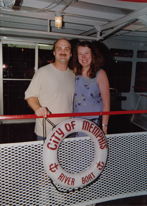 Craig and Steph on a Mississippi River cruise Craig and Steph on a Mississippi River cruise