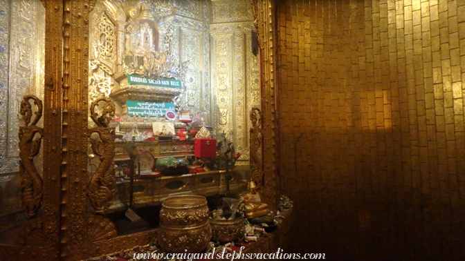 Buddha's sacred hair relic, Botataung Pagoda