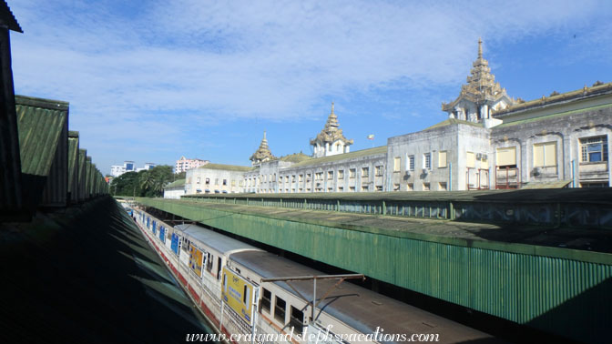 Yangon Central train station