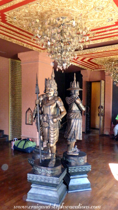 Lobby of the Bagan King Hotel Lobby of the Bagan King Hotel