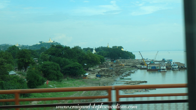 Irrawaddy River in Amarapura