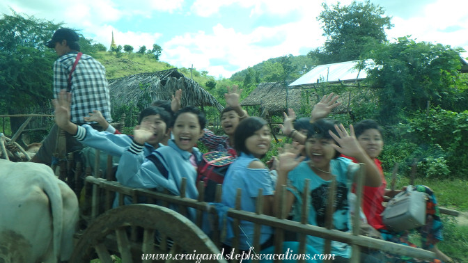 Friendly schoolgirls