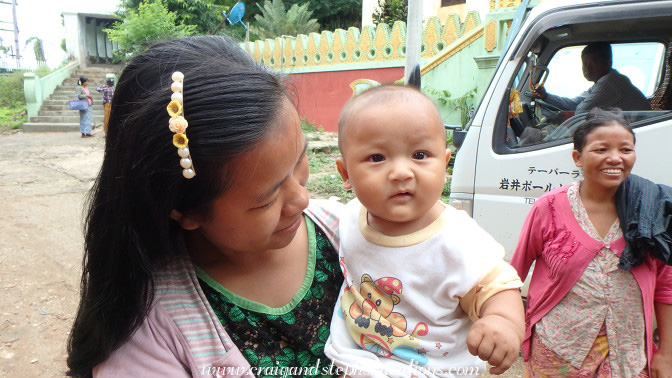 Baby no longer in a basket, Phowin Taung Hill