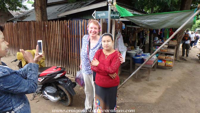 Woman who asked for a photo with me