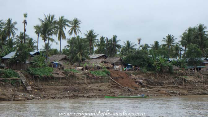 Villages along the Chindwin River
