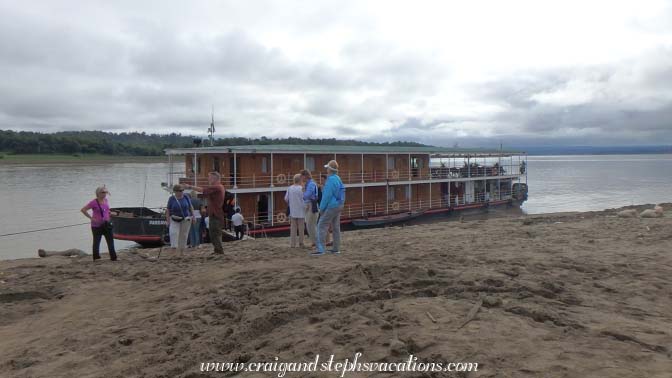Disembarking at Kann Village
