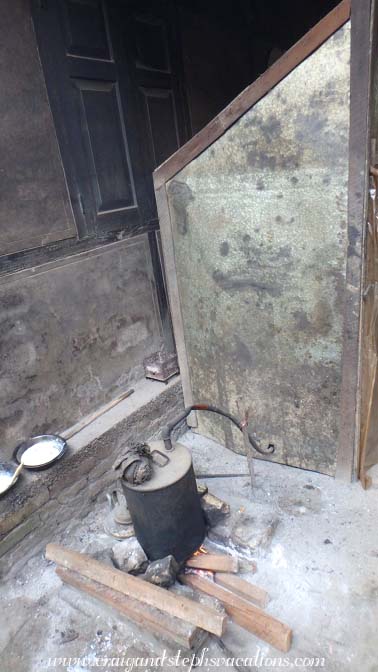 Steam oven at the bakery