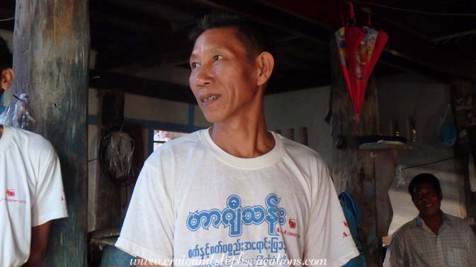 Village chief, Kaung Tee Village