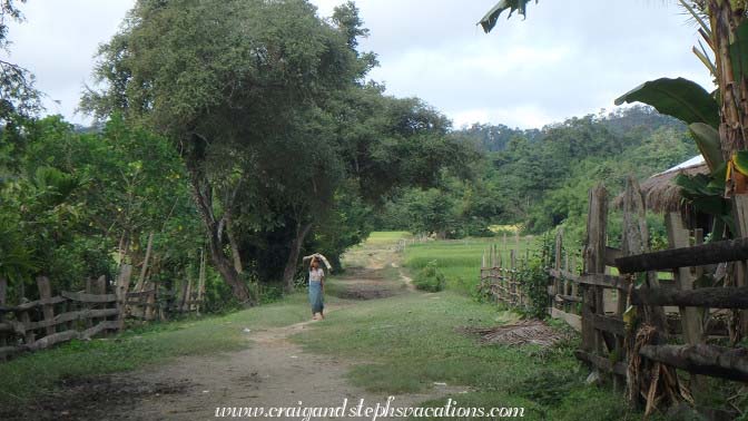 Road to India on which the British fled from the Japanese in WWII 