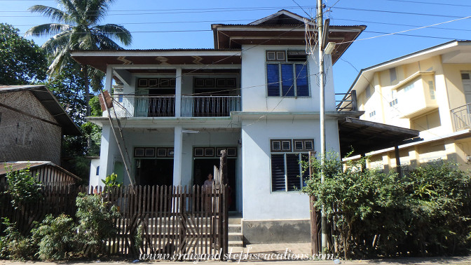 Home where we were invited inside