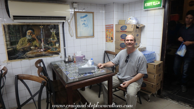 Craig at Kebab Thayyib