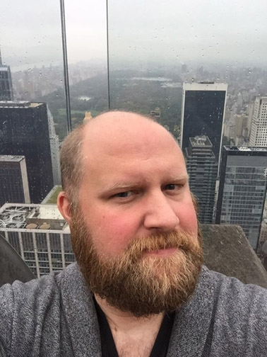 Jared's Top of the Rock selfie Jared's Top of the Rock selfie