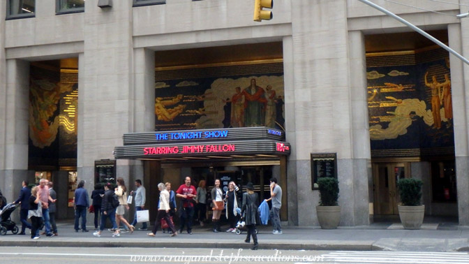 Tonight Show Marquee, 30 Rock Tonight Show Marquee, 30 Rock