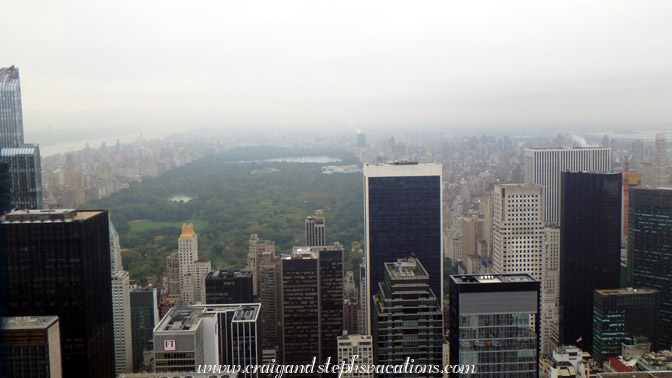 Central Park from Top of the Rock Central Park from Top of the Rock