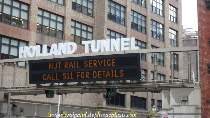 Holland Tunnel to Jersey City Holland Tunnel to Jersey City