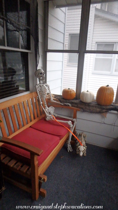 Jared and Dave's Halloween decorations Jared and Dave's Halloween decorations