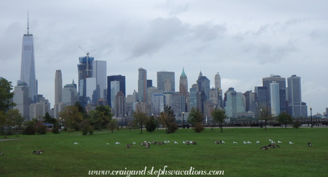 Manhattan from Liberty Park Manhattan from Liberty Park
