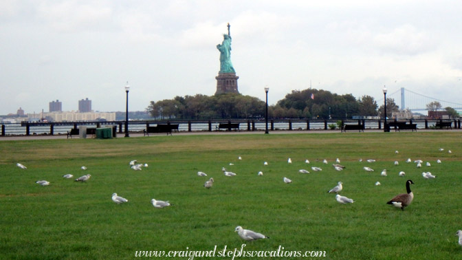 Statue of Liberty from Liberty State Park