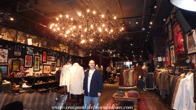 John Varvatos clothing store at 315 Bowery, formerly CBGB John Varvatos clothing store at 315 Bowery, formerly CBGB