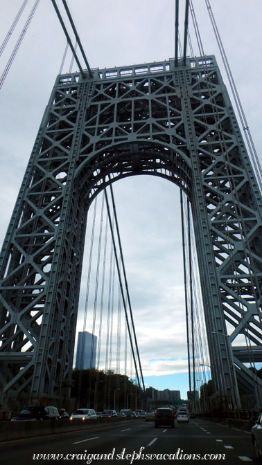 Crossing the George Washington Bridge Crossing the George Washington Bridge