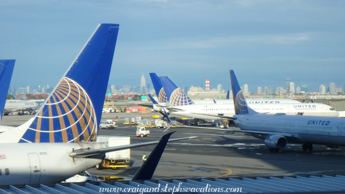 Manhattan from Newark Liberty International Airport Manhattan from Newark Liberty International Airport
