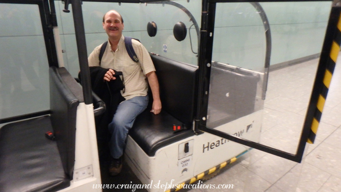 Riding around in style at Heathrow