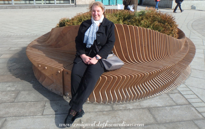 Taking a rest on Tverskaya Prospekt