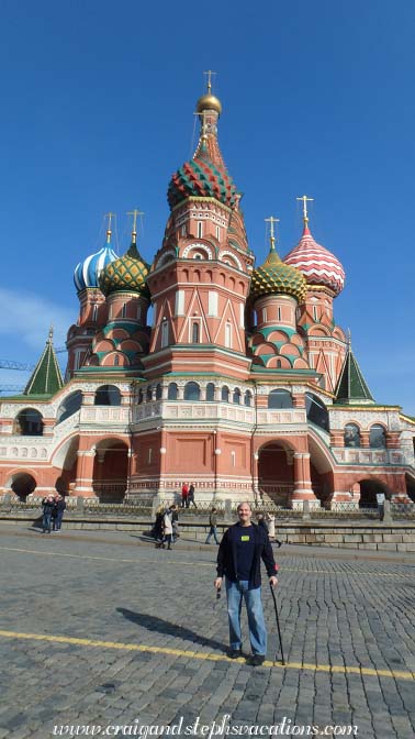 Craig at St. Basil's Cathedral