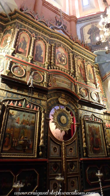 Main iconostasis, Central Chapel of the Intercession, St. Basil's Cathedral Main iconostasis, Central Chapel of the Intercession, St. Basil's Cathedral