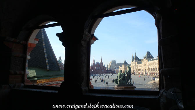 View of Red Square from St. Basil's Cathedral View of Red Square from St. Basil's Cathedral
