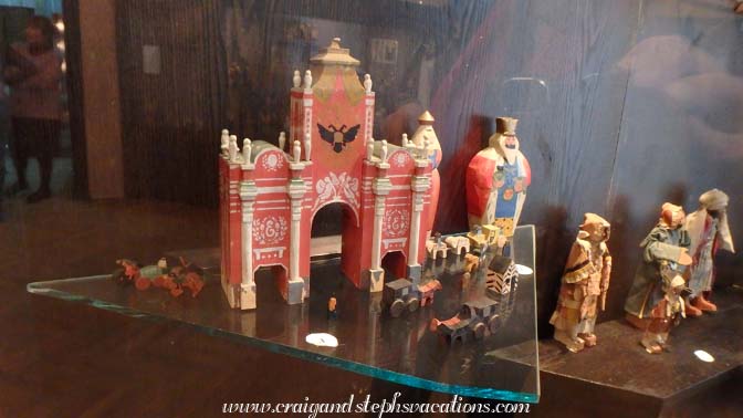 Wooden toys made by Nikolay Dmitrievich Bartram