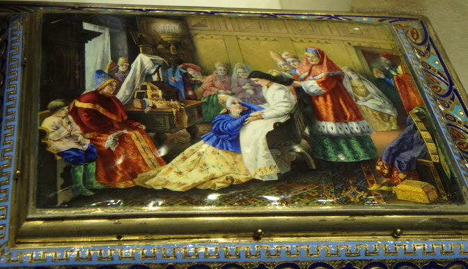 Snuff box, Faberge Museum Snuff box, Faberge Museum