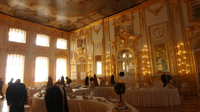 Anteroom with Matilda costumes