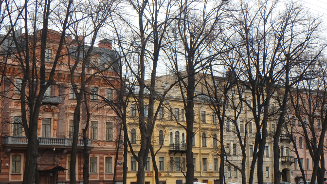 A scene from our walk back to the hotel