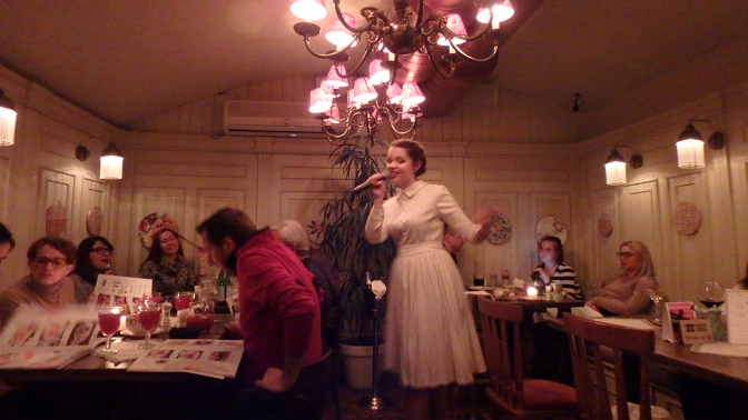 Dinner show at Katyusha